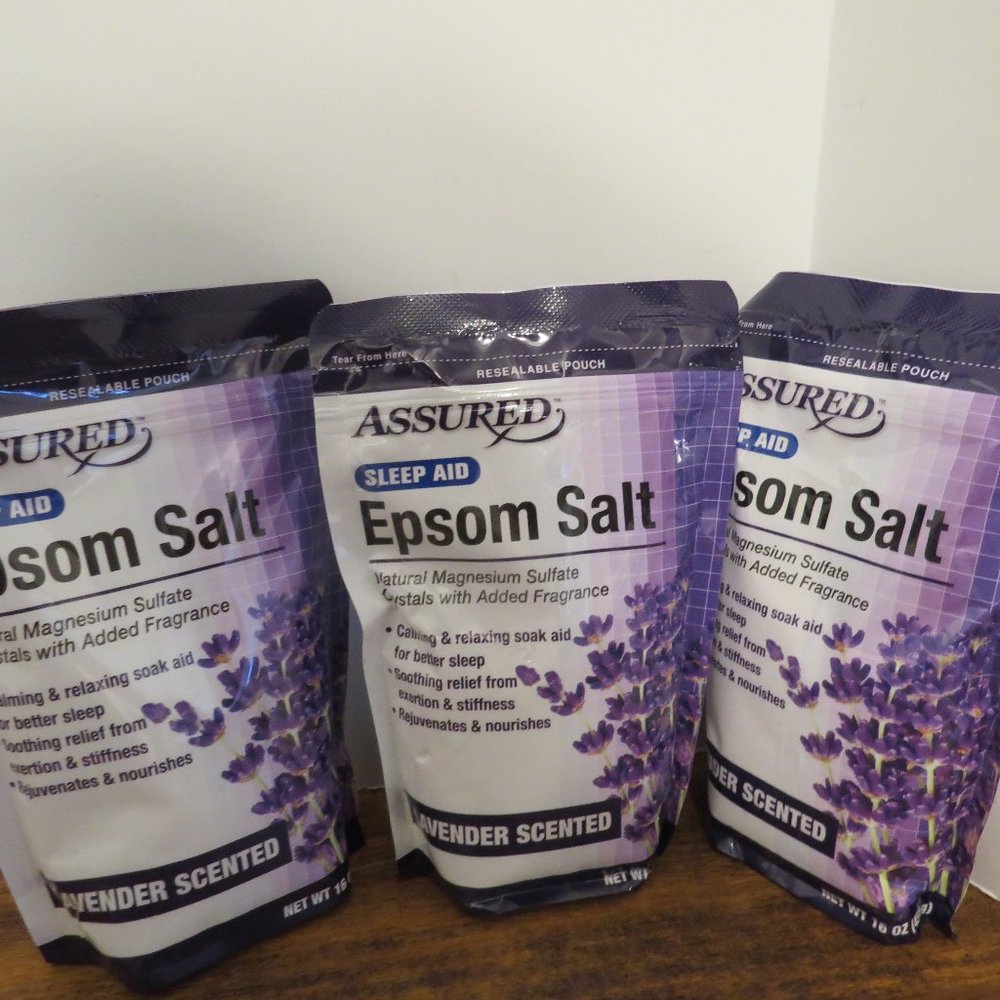 Assured Epsom Salt - Lavendar Scent 3 lbs. total